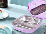 Aespoir Lunch Box, Toddler Lunch Box, Leak-Proof, Four-Sided Clasp for School,Camping,Travel, V1189-WXFWAL-20260319-00412