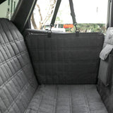 Pet Car Seat Cover Mat Water and Stain Resistant, Black, Fits L to XL, 137 x 147 cm V1188-MS-611-097