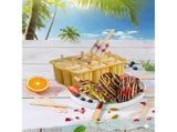 12-Pack Silicone Ice Pop Mold DIY Ice Lolly Maker with 50 Reusable Sticks V1370-AZ4-25407