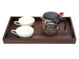 Rectangular Wooden Serving Tray with Grooves Breakfast Food Tray for Tea Coffee Fruit SnackS V1294-YM0718-3118200256311