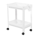 Bathroom Tower Shelf Plastic Freestanding Storage Rack Organizer Multifunctional Shelving Unit for V1294-YM0706-3112230061614