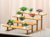 Wood 4 Tier Food Risers for Party, Statues and Legoss, Cologne Stand, Perfume V1366-AZ2-W-26401