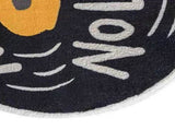 Water Absorbent Mat Retro CD Disk Design Anti Slip Thick Soft Imitation Cashmere Home Bathroom Mat V1294-YM0512-3117220266212