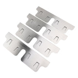 4PCS Stainless Steel Stove Counter Gaps Cover Heatproof Adjustable 35 to 70CM Stove Gaps Guards V1294-YM0901-3118250019711