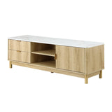 Artiss TV Unit Entertainment Unit Storage Drawer Shelf 150cm Pine FUR-Z-TV150-WHWD-AB