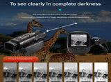 R7 Monocular Night Device with 10x Digital Zoom 2.5K QHD Video Recording Infrared Night V888-ELOSUNG48689