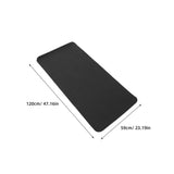 Treadmill Mat, Black, for Home, Wear-Resistant, Quiet and Comfortable V1369-AZ3-W-15658
