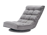 Swivel Floor Gaming Chair, 360-Degree Rotating Floor Chair with 4 Adjustable Position Folding V952-DBYXZKWFS000O4SU9V0