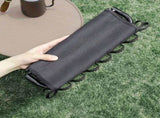 Folding Camping Stool with Hook 660g Lightweight Oxford Cloth Collapsible Seat for Fishing Picnic V1232-HWZDD002
