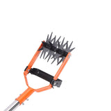 Garden Cultivator Tool Stainless Steel Lawn Reseeding Garden Tool Adjustable Handle Garden Soil V1294-YM0901-3111240306211