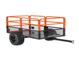 Garden Utility Trailer, 28 Cu. Ft. & 800 kg, ATV UTV Trailer, Tow Behind Steel Dump Trailers, V952-HYTCHCWGK28C4MJ2B001V0