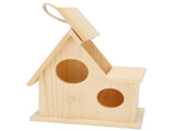 Wood Bird Nests Outdoor Birdhouse Breeding Box Bird Cage for Garden Backyard Balcony Decor V1294-YM0901-3111210123411