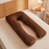 Maternity Pillow U-Shaped Pregnancy Pillow Pregnancy Body Pillow Breastfeeding - Pink - Size V1106-115-74101-PNK-70-130CM