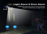 Hiseeu C40 Indoor/Outdoor WiFi Battery Camera With Solar Panel V28-ELEHISC40
