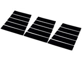 15 Pcs Stair Treads Cuttable Polyester Non Slip Soft Self Adhesive Stair Stripe Floor Mat V1294-YM0523-3117220008312