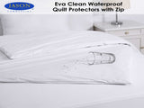 Jason Eva Clean Waterproof Quilt Protectors with Zip - Super King V442-WAM-MISC-EVAQUILTPROTECTOR-WHITE-SK
