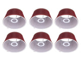 6PCS Fabric Lampshade Modern Simple Fabric Light Lampshade Phnom Penh Craftsmanship for E14 LampWine V1294-YM0715-3119210283412