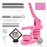 58mm Button Maker Machine DIY Badge Making Pin Press Machine with All-Inclusive Accessories for V985-BUTTONMAKERMACHINE