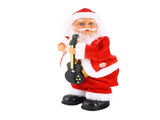 Electric Singing Dancing Santa Musical Figure Decoration Battery Operated Xmas Santa Toy for Home V1294-YM0901-3115240079112