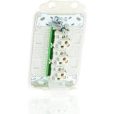 Clipsal Iconic Switch Flush Mount Rocker Standard 3 Gang 10A/AX 250V 1 Pole 1/2 Way Vertical Vivid V1202-9311554786045