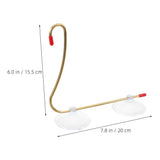2Pcs Window Mounted Hummingbird Feeder Hook Heavy Duty Suction Cup for Bird Feeders V1366-AZ2-W-17517