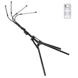 4Head Grow Light Tripod Stand LED Plant Growth Light with Remote Timing DimmingUK Plug 100240V V1294-YM0901-3119210043712