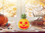 Mercury Glass Pineapple Lamp, Pineapple Decorations Lights Battery Operated LED Night Light, Glass V1369-AZ3-W-22127