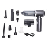 Handheld Vacuum Cleaner 100W 15000PA 3 Speeds Rechargeable Cordless Vacuum Cleaner and Air Duster V1294-YM0901-3113250177911