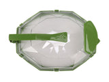 Microwave Splash Heating Cover PC Food Splatter Guard with Extension Handle for Kitchen Cooking V1294-YM0521-3118230036512