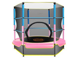 Kahuna Mini 4.5 ft Trampoline Blue Pink TRA-FJP-45-BUPK