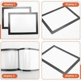 10PCS A5 Magnetic Art Frames, Self Adhesive Magnetic Picture Frame Painting Frames Display Frame V1369-AZ3-W-12954