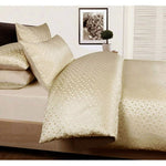 Accessorize Bouquet Cream Jacquard Quilt Cover Set Double V442-HIN-QUILTCS-BOUQUET-CREAM-DS