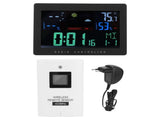 Wireless Thermometer Hygrometer Color Screen Display Digital Weather Clock V1294-YM0901-3111210104911