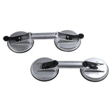 4 x Double Suction Glass Lifting Tool 70kg Vacuum Puller Lifter Aluminium V63-831921