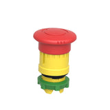 Schneider Electric Emergency Stop Mushroom Push Button Head, Yellow V1202-V1-SCDZB5AS844