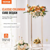 2PCS 31.5inch/80cm High Wedding Flower Stand, With Acrylic Laminate,Metal Vase Column Geometric V952-HLHJLFTJXKYLBM79EV0