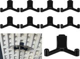 10 Pcs Tool Hook for Shed Accessories, Plastic ABS Tool Hooks Compatible with Lifetime Shed 60305 V1259-DP01-A-3821