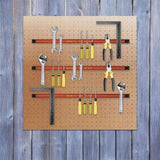 3 x 61cm Magnetic Wall Mounted Tool Holder Storage Organiser Garage Workshop V63-831781