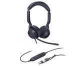 Yealink UH44 Dual Teams USB-C/A Microsoft Certified Teams USB Wired HeadsetDual Noise-Canceling V1202-V2-IPY-UH44-D-MS-CA