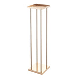 Wedding Flower Stand, 10PCS 80cm Column Flower Stand, Floral Stands with Metal Laminate, Cylindrical V952-HLHJLFT10J80A3YYA001V0