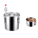 Moonshine Still 3 Gal Water Alcohol Distiller Brewing Kit Stainless Steel V952-DLNTZLQYS3JLJYT44V0