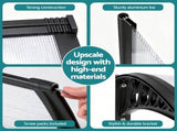 Instahut Window Door Awning 0.8mx3m Transparent AWN-08X3-CLR