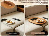 Couch Arm Tray, Secure and Stable Hold, Built to Stay Firm and Hold up Over Time, for Drink Snack V1369-AZ3-W-12094