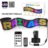 Programmable LED Matrix Panel Flexible Screen IP65 with APP Control 192*1762mm V558-GP-LEDS-05