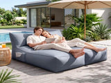 Artiss Outdoor Bean Bag Chair with Filler 2 Seater Beanbag Lounge Adults Splash-Proof Large Bean Bag BD-LOUNGE-D-GR-12FILLER