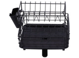 Drain Rack Double Layer Wrought Iron Double Countertop Dish Chopsticks Storage Rack with Drain Plate V1294-YM0901-3118210198611