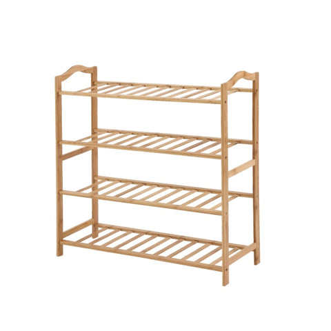 Levede Bamboo Shoe Rack Storage Wooden EA0221-80-4