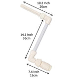 1Pcs Pool Waterfall Spray Pond Fountain-Water Fun Sprinklers Above In Ground Swimming Pool V1370-AZ4-19669