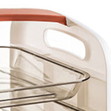 Four Layers Dish Preparation Plate Drawer Design Plastic Vegetable Preparation Kitchen Storage V1294-YM3118220256712-0421