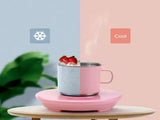 Pink Multifunctional Cooling and Heating Cup with Mug - 10W Rapid Temperature Adjustment V888-ELOSUNG15146